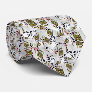 Het spelen Kaarten Gelaagde, Stropdas