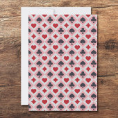 het Spelen Kaarten Kleuren, de Uitnodiging van he