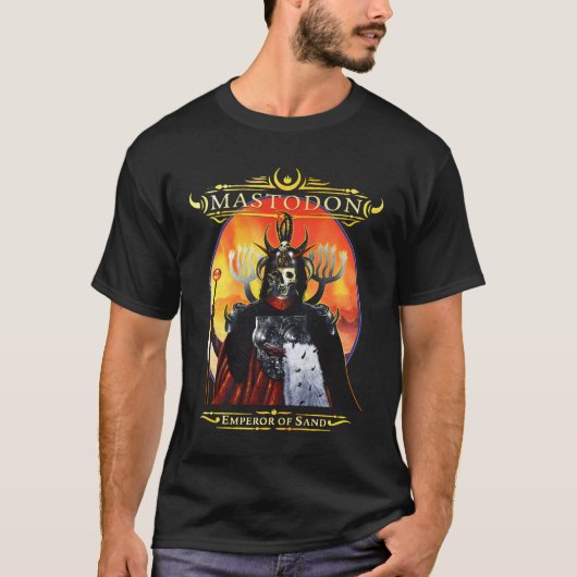 Het spelen Mastodon keizer van Zand roept me2339p T-shirt (Voorkant)