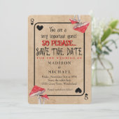 Het spelen van de Kaart de Zware Paddenstoelen spa (Staand voorkant)