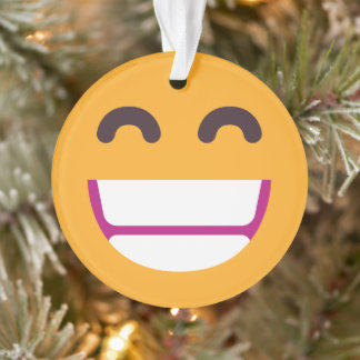 Het spelen van het Gezicht die Eyes glimlachen pas Ornament