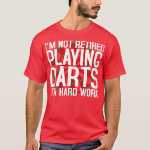 Het spelen van kunst is een hard het werkpensioen t-shirt