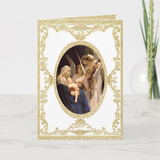 Het spelen voor Jesus Feestdagen Kaart (Voorkant)