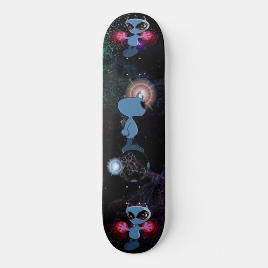 Het Sphere Rider Skateboard van Qwiby (Voorkant)