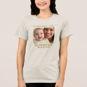 Het "Spiegelbeeld" Moederschap Shirt (Voorkant)