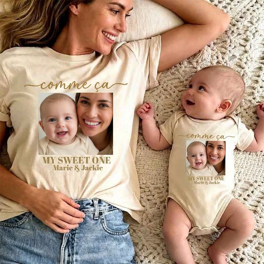 Het "Spiegelbeeld" Moederschap Shirt