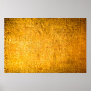 Het spiegelende betonoppervlak stroomt van de wand poster