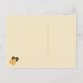 Het spijt me Cheetah Afbeelding Briefkaart (Achterkant)