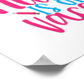 Het spijt me dat de verpleegster op vakantie is poster (Hoek)