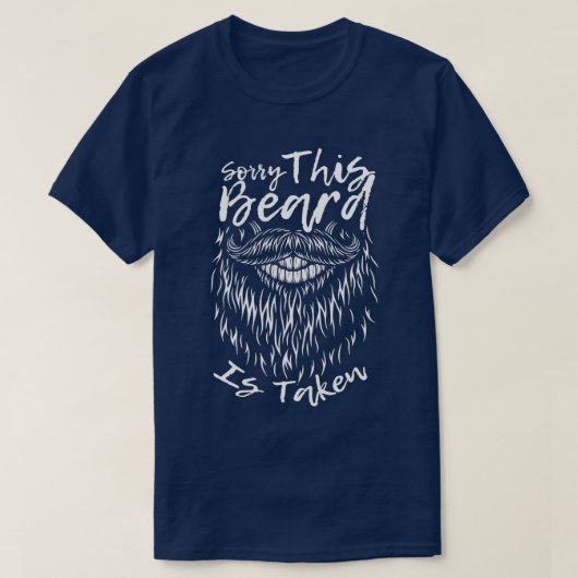 Het spijt me dat deze baard grappig  wordt genomen t-shirt (Design voorkant)