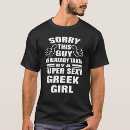 Het spijt me dat deze man door Sexy Greek Girl wor T-shirt