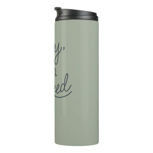 Het spijt me dat ik een gekookte reismok ben. thermosbeker (Geroteerd rechts)