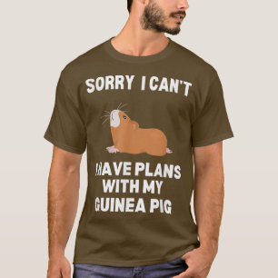Het spijt me dat ik geen plannen heb met mijn cavi t-shirt