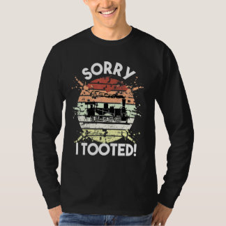 Het spijt me dat ik het model Railroad en van de K T-shirt