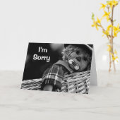 Het spijt me dat ik het moet vergeten. kaart (Gele Bloem)