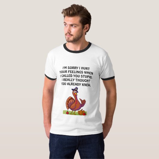 Het spijt me dat ik je gekwetst heb.mw#3 t-shirt (Voorkant volledig)