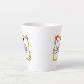 Het spijt me dat ik mijn eigen Kinderen heb. Latte Mok (Voorkant)