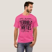 Het spijt me dat ik mijn verschrikkelijk verhaal g t-shirt (Voorkant volledig)