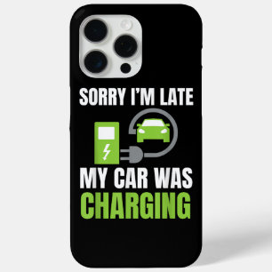 Het spijt me dat ik te laat ben... Mijn auto heeft iPhone 15 Pro Max Hoesje