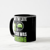 Het spijt me dat ik te laat ben... Mijn auto heeft Mok (Voorkant links)