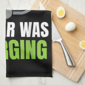 Het spijt me dat ik te laat ben... Mijn auto heeft Theedoek (Quarter Fold)