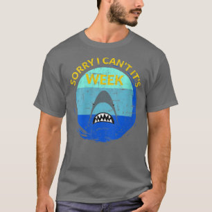 Het spijt me dat ik zijn week grappige Shark GiftM T-shirt