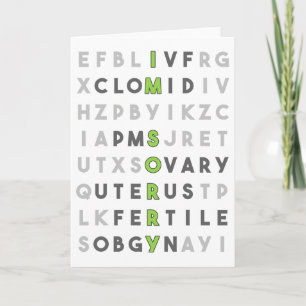 Het spijt me (groen) kaart