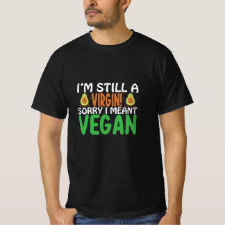 Het spijt me nog steeds dat ik vegan grappig cadea t-shirt