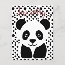 Het spijt me Panda Custom