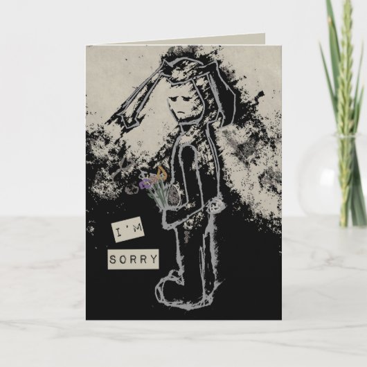 Het spijt me, Sinibunny Kaart (Voorkant)