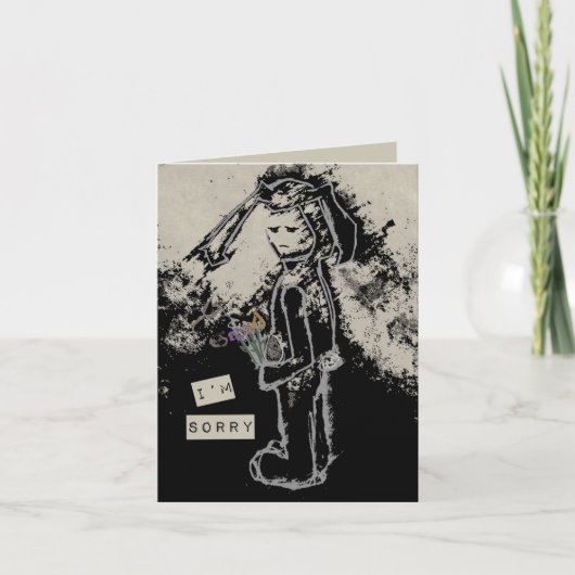 Het spijt me, Sinibunny Kaart (Voorkant)