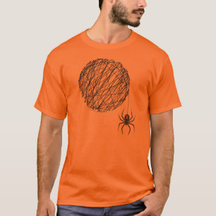 Het Spinneweb Heren Licht Overhemd T-shirt