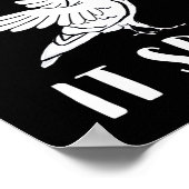 Het spioneert samenzweringstheoretische vogels zij poster (Hoek)