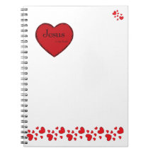 Het spiraalvormige notitieboek Jezus is mijn Heer!