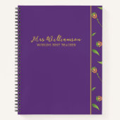 Het Spiral Notitieboek van de Bright Modern Floral (Voorkant)