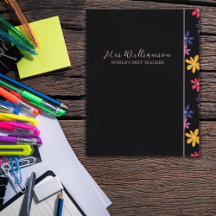 Het Spiral Notitieboek van de Bright Modern Floral