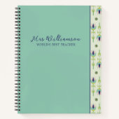 Het Spiral Notitieboek van de Bright Modern Floral (Voorkant)