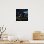 Het spookachtige boerderij Poster (Keuken)