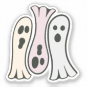 Het spookachtige koor sticker (Voorkant)