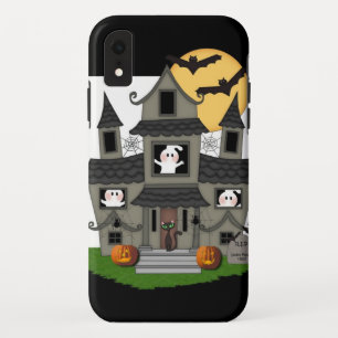 Het Spookhuis van Halloween iPhone XR Hoesje