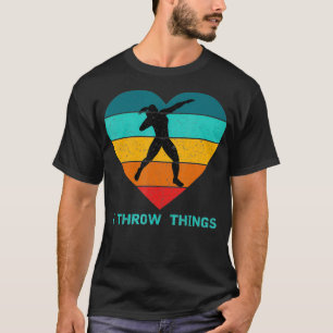 Het spoor en het Gebied Shot Put I Thans T-shirt