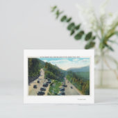 Het spoor omhoog van de Draai van de Haar, Geparke Briefkaart (Staand voorkant)