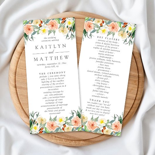 Het Spring Blossoms Wedding Collectie Programma