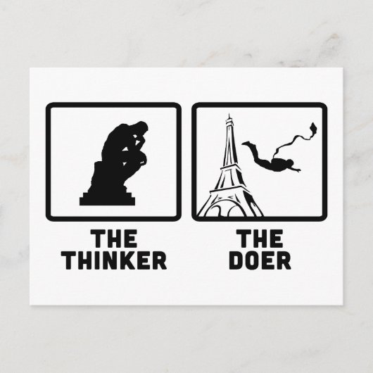 Het Springen van de basis Briefkaart (Voorkant)