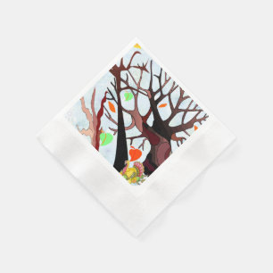 Het Sprookjesland van de herfst - Servetten