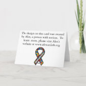 Het Sprookjesland van de winter Feestdagen Kaart (Achterkant)