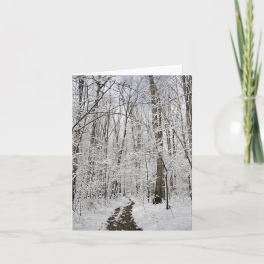 Het Sprookjesland van de winter Kaart (Voorkant)