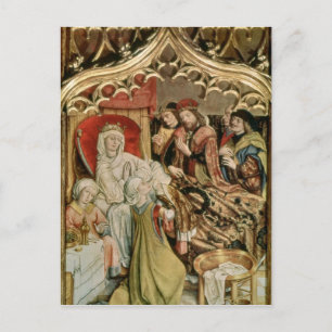 Het St. Elizabeth Altarstuk Briefkaart