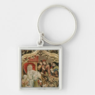 Het St. Elizabeth Altarstuk Sleutelhanger