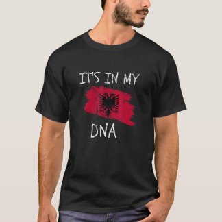Het staat in mijn DNA Patriottic Albanië Country F T-shirt